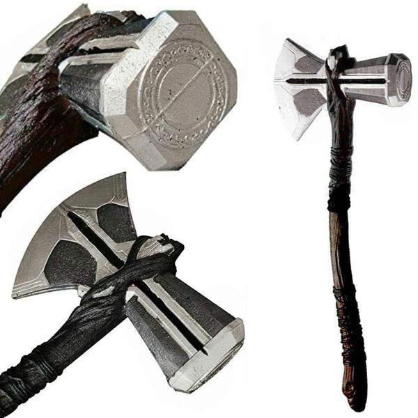 YPL Stormbreaker in Foam Props Replica Odinson Hammer Axe Cosplay Thor Costume Prop 27" Thor Stormbreaker