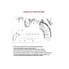 Shots ManCage Model 03 Cage 4.5in Clear MCG003TRA