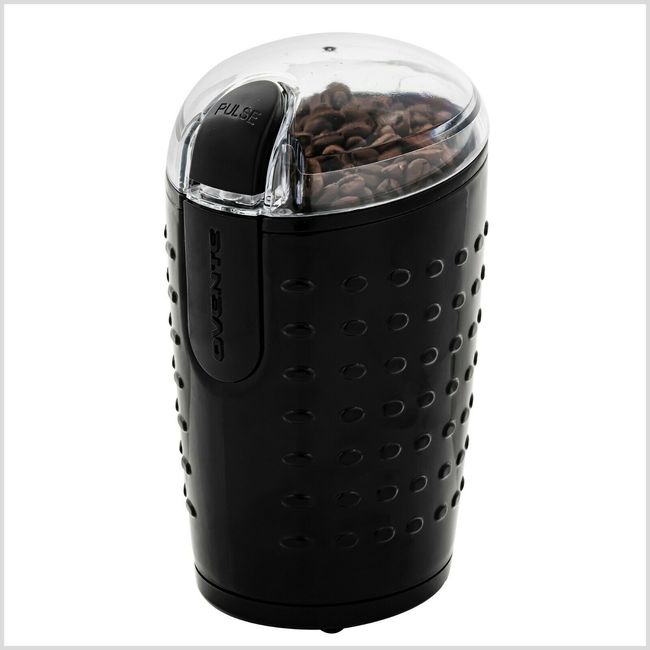 Ovente Electric Small Coffee Grinder 2.5 Ounce Portable & Compact Mill CG225B