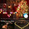 4pc Floating Pool Lights IP68 Waterproof LED Orb Glowing Ball Light Night Lamp