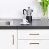 BUKOBYHE 10 Pack 3 Inch(76mm) Cabinet Pulls Antique Brass Kitchen Cabinet Pulls Zinc Alloy Drawer Pulls Solid Cabinet Hardware