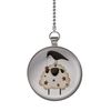 Gotham Decor Americana Sheep and Crow Fan/Light Pull Pendant with Chain