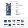 Waveshare ESP32-S3 Microcontroller with Pinheader, 2.4 GHz Wi-Fi Development Board, Dual-core Processor with Frequency up to 240MHz
