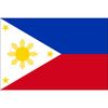 CafePress Philippine Flag Rectangle Bumper Sticker Car Decal