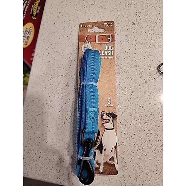 Bonita Pet Dog Leash Size Small 4ft Blue