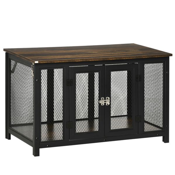 Big Dog Crate Furniture End Table Puppy Cage for Medium Dogs Indoor Pet Kennel