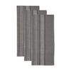 DII Kitchen Collection, Cotton, Chambray Gray, Dishtowel Set