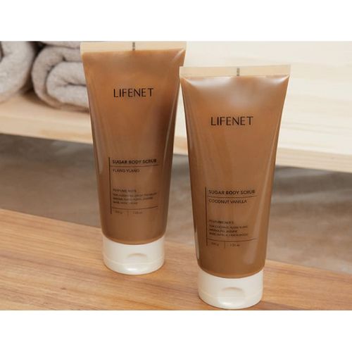 Lifenet Sugar Hypoallergenic Body Scrub Coconut Vanilla