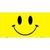 Smiley Face License Plate