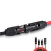 5M Solar panel twin extension 6mm cables with solar plugs attached on both ends