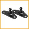 Partuto 4pcs 10mm Auto Ball Studs Mounting Brackets for Gas Struts Shocks Replacement