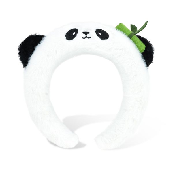 GAFATORY Panda Ears Headband for Washing Face