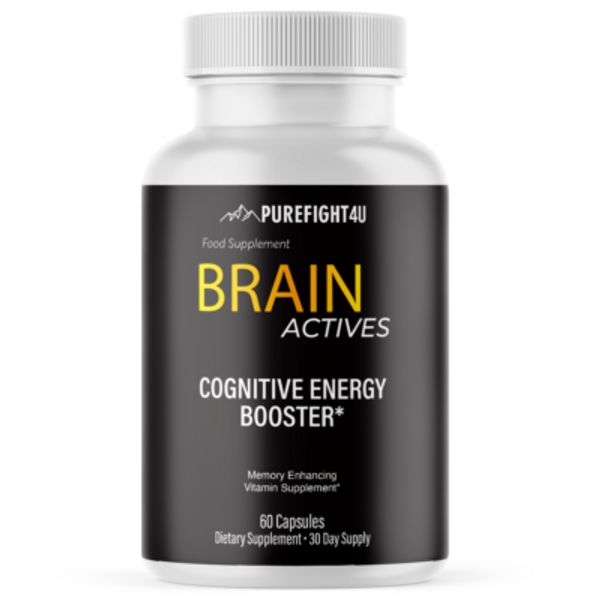 Brain Actives Cognitive Energy & Memory Enhancing Supplement 60 Capsules