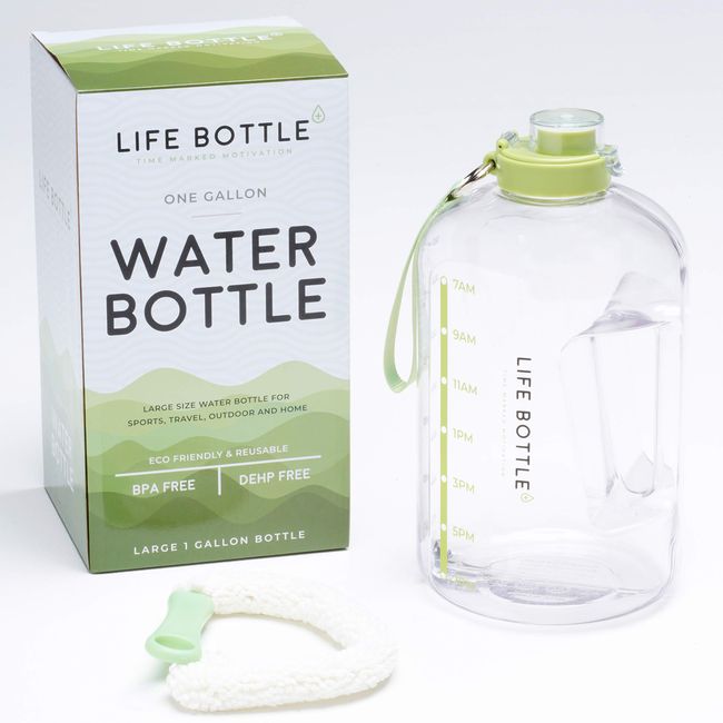 1 Gallon BPA FREE Reusable Leak Proof Plastic Drinking Water