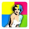 Colourful Marilyn Monroe Computer Mousemat & Coaster Set
