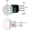 10pcs AM312 Mini PIR Motion Sensor Module Pyroelectric Human Infrared IR Distance Detector