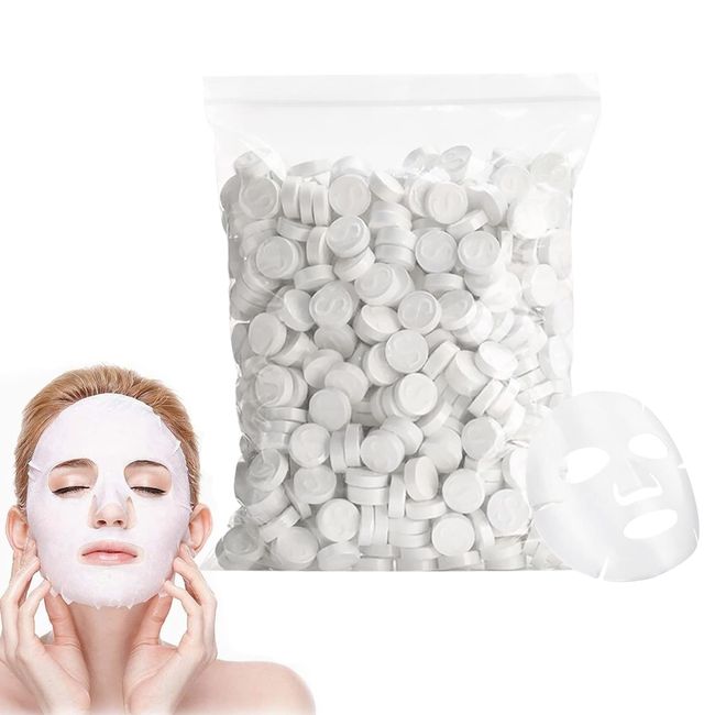 Maske Hautpflege Feuchtigkeit Maske Sheet Compress Gesichtsmaske Selber Machen Face Mask DIY Sheet Mask Compressed 100 Stück Einweg Gesichtsmasken Komprimierte Gesichtsmaske Tabletten Masken Beauty