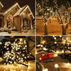 200LED Solar String Lights Outdoor Waterproof Christmas Tree Lights Garden Decor