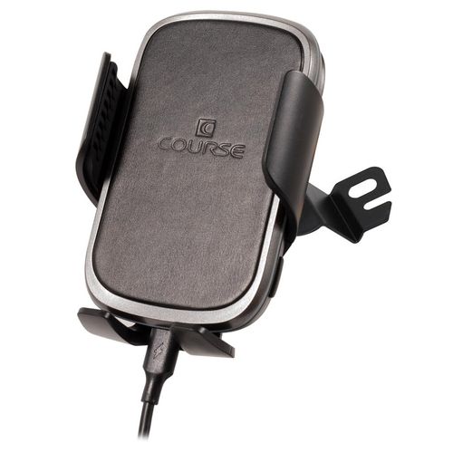 Course Motorsports DirectFit Phone Mount Automatic Gripping Wireless Charging Head and Car Phone Holder for Ford Explorer (2011-2019) - Automatic Gripping Charger (Black)
