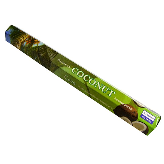 Incense Darshan Coconut Incense Stick /DARSHAN COCONUT/Incense/Indian Incense/Asian miscellaneous goods (Post-mail delivery option available/1 postage fee will be charged for every 6 boxes)