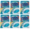 6 ~ 2000 Flushes Clean Scent Automatic Bathroom Bowl Cleaner 2 Tablets/Box