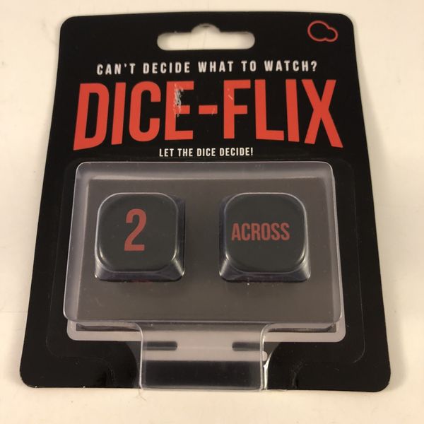 Dice-Flix TV Decider Dice | On-Demand TV Menu Navigational Tool