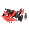 uxcell RCA Female Jack Plug Audio Connector Coupler Adapter Red Black 20pcs