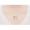 Sterling silver tree family necklace 925 3cm