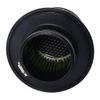 3" 76mm High Flow Inlet Cold Air Intake Cone Replacement Dry Air Filter Green