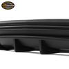 Fits 16-24 Chevy Camaro Rear Bumper Lip Diffuser Quad Exhaust Tip Matte Black PP