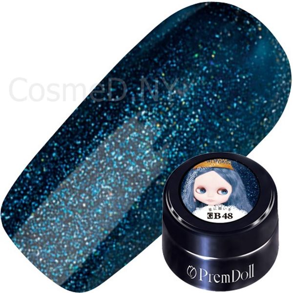 PREGEL Prigel Prim Doll Blythe Collaboration Gel Nail Color Gel 3g B48 Wish Upon a Star Yu-Packet