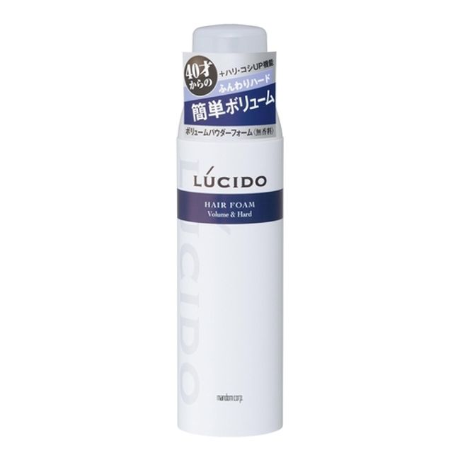 Lucid Volume Powder Foam Soft Hard [185g] (Mandom) [MEN&#39;S] [Hair Makeup]