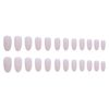 24pcs Nail Tips False Nails Long Moisturizing Pink Shell Aurora Nail