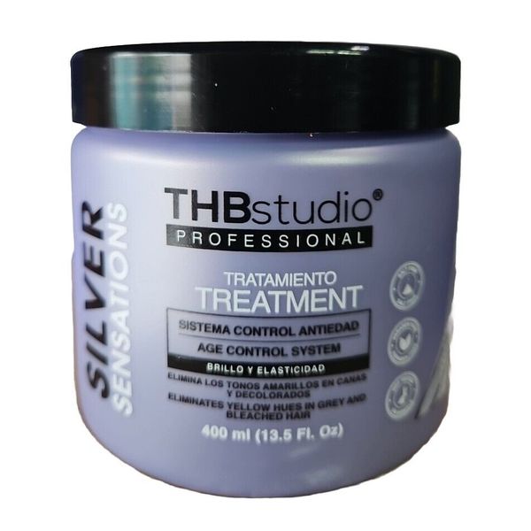 THB SILVER SENSATIONS TREATMENT for  Blonde Silver Bleached & Highlighted Hair