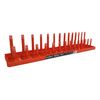 Hansen Global Hansen 1205 1/2" Drive Standard Regular & Deep Socket Holder - Orange