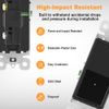 4 Pack Illuminated Light Switch, Lightswitch with LED Night Light, Automatic On/Off Sensor, Single Pole Switch, 15Amp 120/277Volt,Black