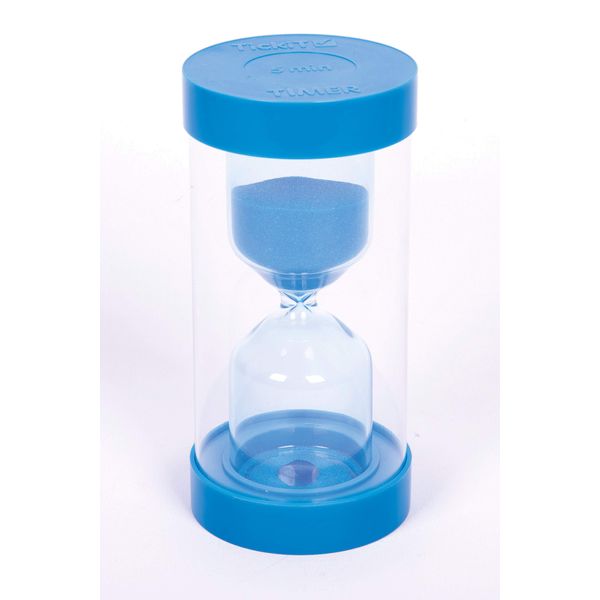 TickiT 92117 ColourBright Sand Timer - 5 Minute in Blue