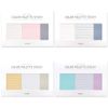 Monolike Color Palette Stiki Plan 300 A Set 4p - 50 Sheets Per Design Sticky Notes