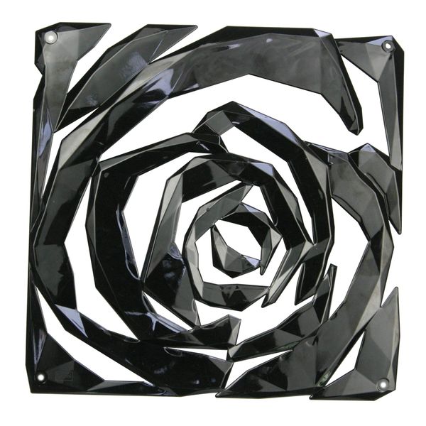 Koziol Romance Room Divider Ornament, Black, 0.4x26.9x27 cm