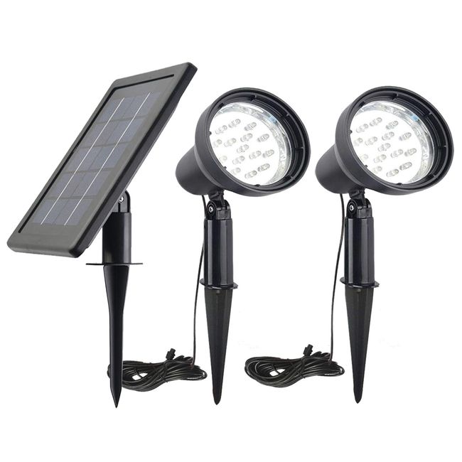 MorningSave 2 Pack Brookstone Ultra Bright Solar Powered 50 OFF