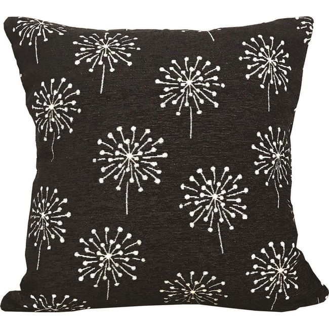 KI Japan Curran Cushion Cover Fluff BK 165170 170 170 17.7 x 17.7 inches (45 x 45 cm)