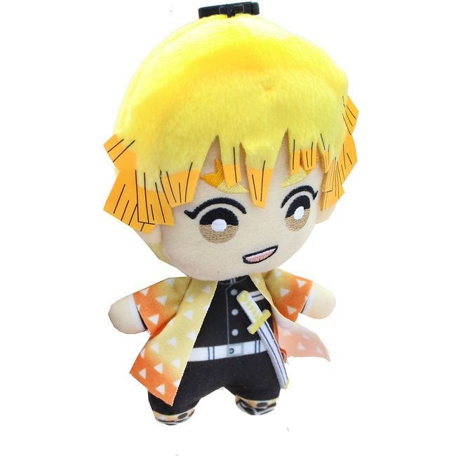 Bandai Demon Slayer: Kimetsu no Yaiba Chibi Plush - Zenitsu Agatsuma