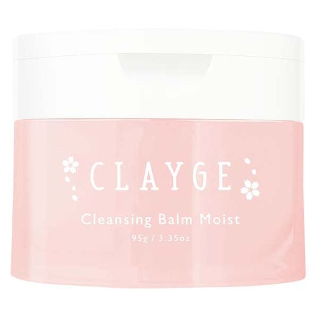 CLAYGE Cleansing Balm Moist N 3.3 oz (95 g) (Moisturizing) Limited Cherry & Jasmine Scent