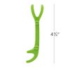 Floss-Hands, Reusable Dental Floss Holder, Two Angles at Once, Individually Packaged, Bulk Pack of 50