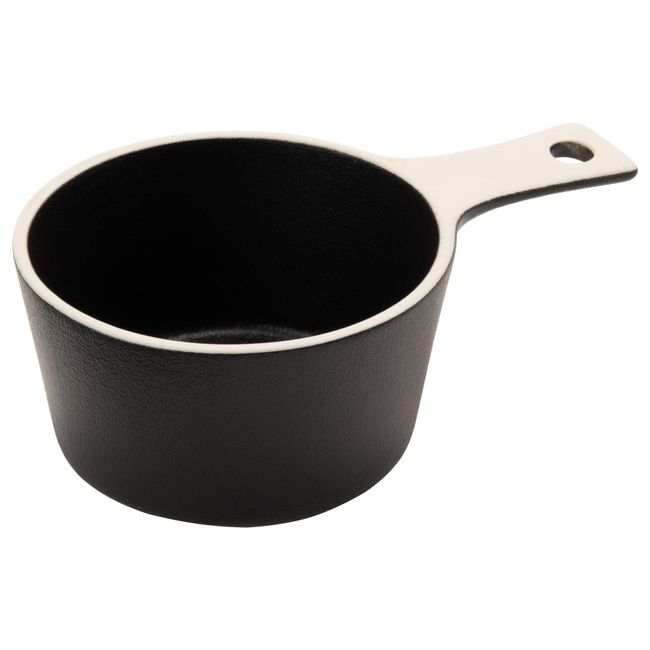 TAMAKI T-893616 Bowl, Frying Pan, Black, Diameter 6.5 x Depth 4.3 x Height 2.4 inches (16.5 x 10.9 x 6 cm), 11.8 fl oz (340 ml), Microwave and Dishwasher Safe