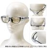 Phenol Phthalein Blue Light Cut Over Glass, Long Life Anti-Fog, Light Color, Pollen Disease, Windproof, Dustproof, Anti-Fog, UV Protection, Sunglasses, Unisex (Clear/Light Green)