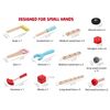 WORKPRO 43PC Wooden Building Toy Tool Set Building Toy Creative Construction Toy