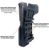 Black Scorpion Outdoor Gear OWB Kydex Pro IDPA Competition Holster fits Smith & Wesson M&P9, M&P40 M2.0 5 in (Carbon Fiber)