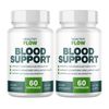 Healthy Flow Blood Support Formula - 2 Bottle Pack (120 Capsules)