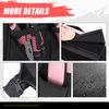 DNA Motoring 44Pcs Level Claw Hammer Long Nose Plier Bits Hand Tools Set Pink
